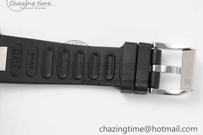 MIROTIME 1229 TechFriendly Aquatimer SS IW3290 RSF 1:1 Best Edition Black Dial on Black Rubber Strap A 7076